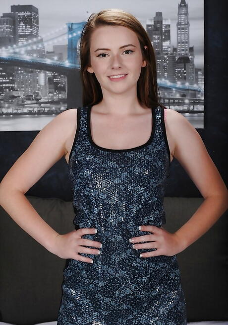 Gracile teen Karlie Brooks makes some hot foot fetish 