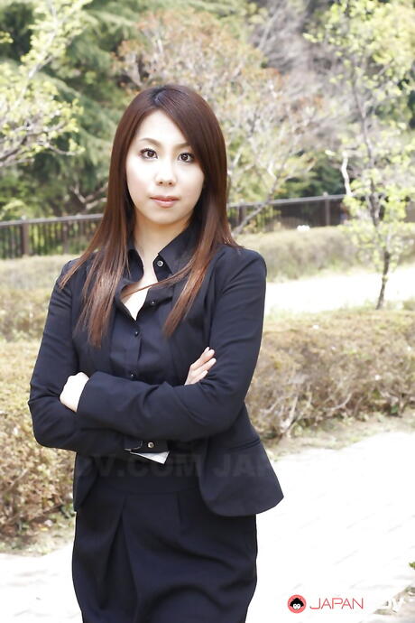 Deluxe japanese brunette Hikaru Matsu in erotic gallery